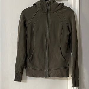 Lululemon Athletica Green Lightweight Shirt Jacket